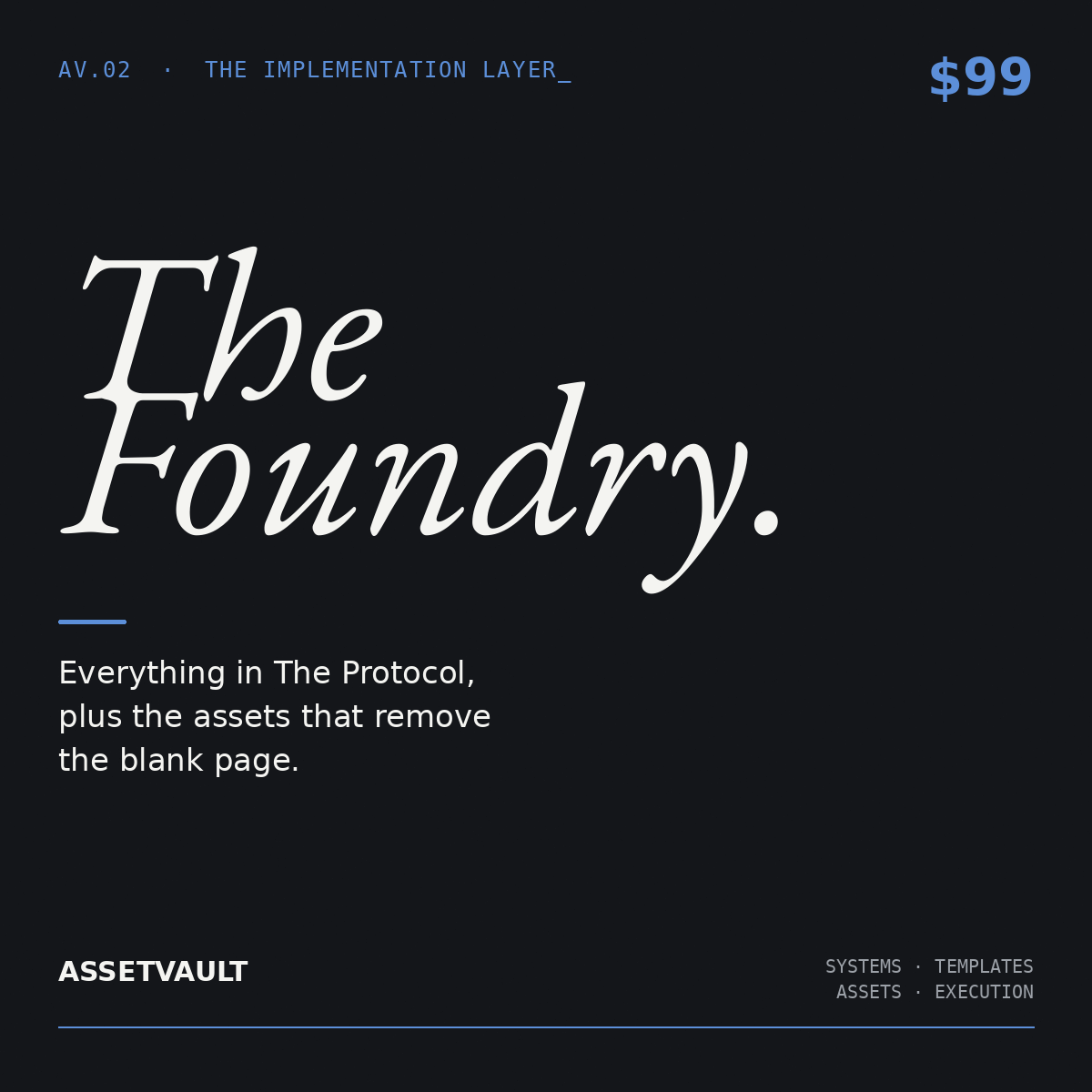 The Foundry — cover